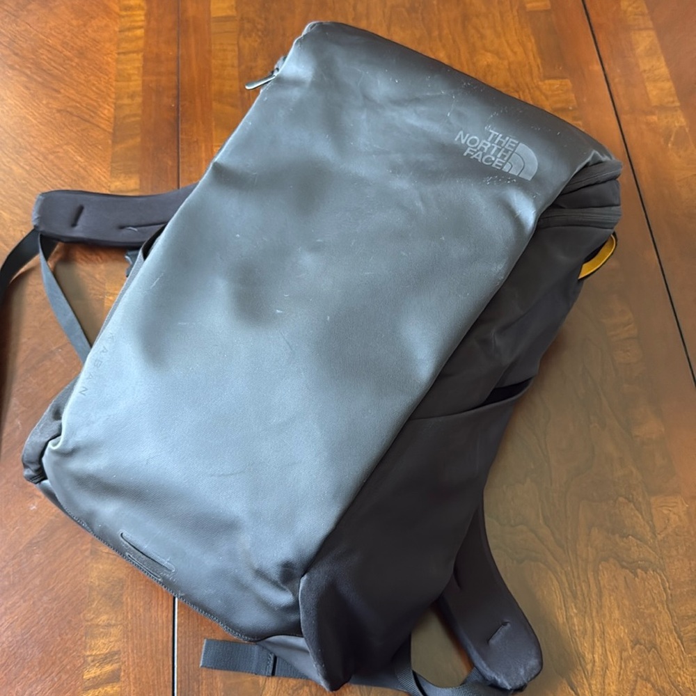 The North Face Kaban 2.0 Backpack bag Black Laptop Travel multi pocket